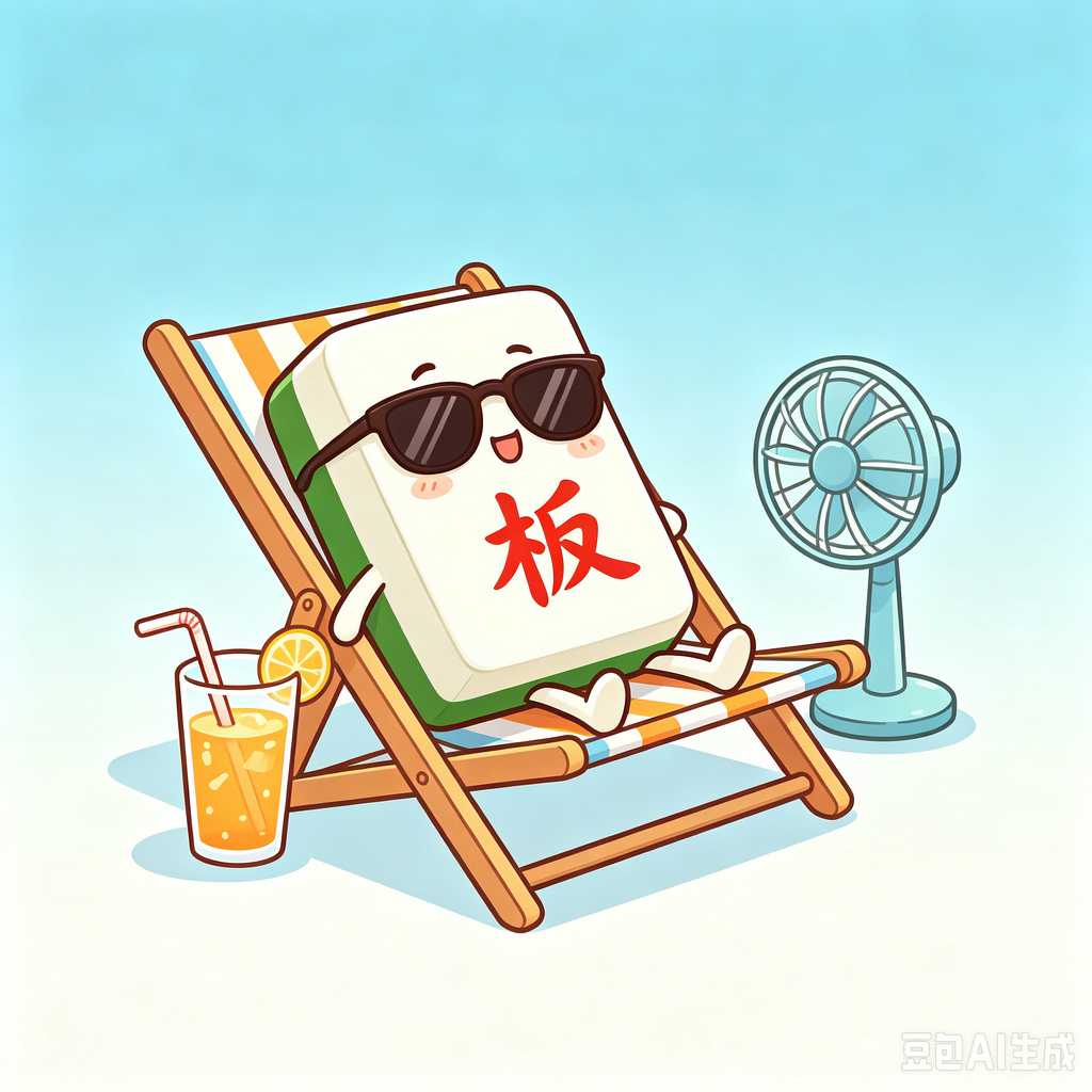 permanent print mahjong set
