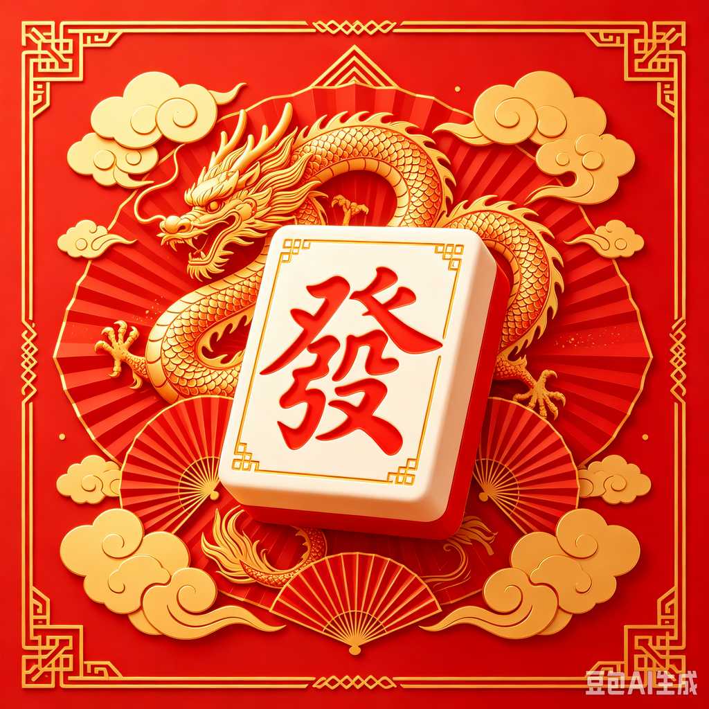 stable print mahjong set