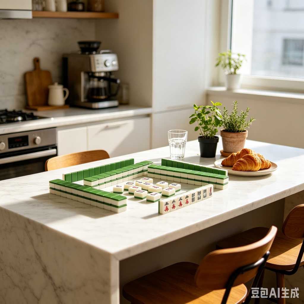 small mahjong mat portable